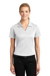 Sport-Tek Ladies Dri-Mesh V-Neck Polo