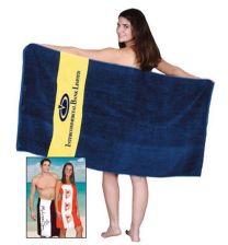 Rugby Stripe Beach Towel