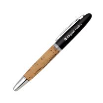 Cork Rollerball pen-Matte Black