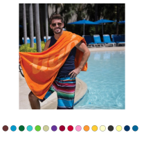 Midweight Colored Beach Towel