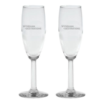 Champagne Flute Gift Set with Gift Box