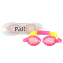 Children's Swim Goggles with Case - Pink