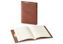NATHAN GENUINE LEATHER REFILLABLE JOURNAL
